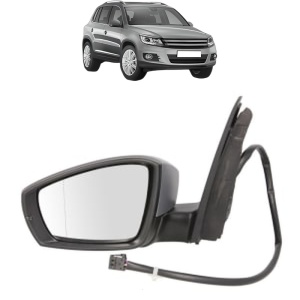 Oglinda Stanga Volkswagen TIGUAN (5N_) din 2007 - 2018, Auto, Reglaj electric, Completa - Img 2