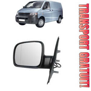 Oglinda Stanga Volkswagen TRANSPORTER T5 Van (7HA, 7HH, 7EA, 7EH) din 2003 - 2015, Auto, Reglaj electric, Completa