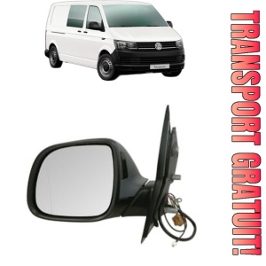 Oglinda Stanga Volkswagen TRANSPORTER T6 / CARAVELLE T6 Bus (SGB, SGJ, SHB, SHJ) din 2015 - 2024, Auto, Reglaj electric, Completa
