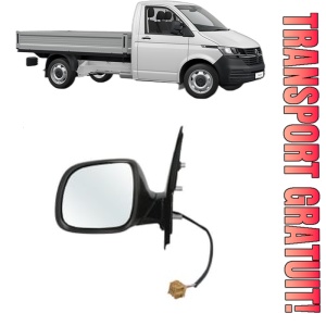 Oglinda Stanga Volkswagen TRANSPORTER T6 Platform/Chassis (SFD, SFE, SFL, SFZ, SJD, SJ din 2015 - 2024, Auto, Reglaj electric, Completa