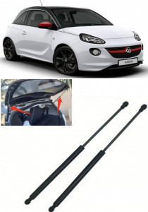 Opel Adam Set 2 amortizoare pentru portbagaj / haion Krosno compatibil cu Opel Adam Hatchback fabricat intre 2012-2019 accesorii pentru autoturismul tau - masina v87280