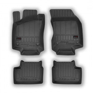 Opel Astra H, Coupe, Din 2004 - 12.2014 , Set Covorase Auto Tip Tavita Premium 3D, din cauciuc accesorii pentru autoturismul tau - masina v172633