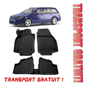 Opel Astra H (Hatchback / Combi) (2004-2010) Set covorase auto cauciuc G.Modern Line 3D transport gratuit