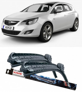 Opel Astra J Gtc Set 2 stergatoare parbriz Bosch Bosch Aerotwin 72.5 cm/62.5 cm compatibile cu Opel Astra J Gtc din 2011-2020 (72.5 cm / 62.5 cm) accesorii pentru autoturismul tau - masina v121535