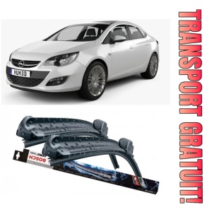 Opel Astra J Saloon Set 2 stergatoare parbriz Bosch Bosch Aerotwin 68 cm/62.5 cm compatibile cu Opel Astra J Saloon din 2012-2015 (68 cm / 62.5 cm)