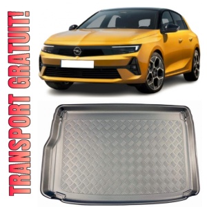 Opel Astra Tavita pentru portbagaj compatibila Opel Astra L fabricatie 2022 - prezent, caroserie hatchback, portbagaj superior, podea variabila in pozitie superioara, nu pentru PHEV