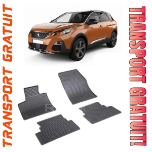 Opel Grandland X, Suv, fabricat din 10.2017 - Prezent, set covorase auto dedicate, din cauciuc 100% Premium