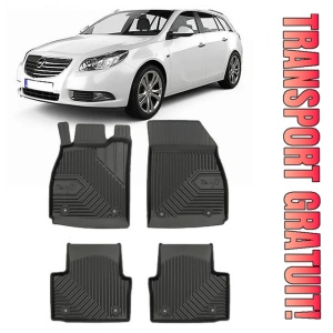 Opel Insignia A Din 01.2009 - 08.2017, Combi , Set Covorase Auto Tip Tavita Premium 3D, din cauciuc