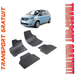 Opel MerIVa A, Van, fabricat din 02.2003 - 2010, set covorase auto dedicate, din cauciuc 100% Premium