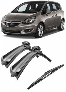 Opel MerIVa Set 2 stergatoare parbriz Bosch Bosch Aerotwin compatibile cu Opel MerIVa 2010-2017 (68 cm / 57.5 cm) accesorii pentru autoturismul tau - masina v135916