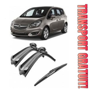 Opel MerIVa Set 2 stergatoare parbriz Bosch Bosch Aerotwin compatibile cu Opel MerIVa 2010-2017 (68 cm / 57.5 cm)