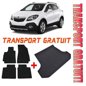 Opel Mokka A din 09.2012 - 2016 Suv *1 , Set Covorase + tavita portbagaj auto