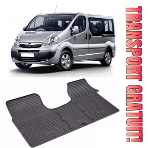 Opel Vivaro A, Van, fabricat din 09.2001 - 08.2014, 3 Locuri, set covorase auto dedicate, din cauciuc 100% Premium