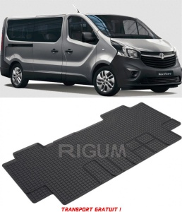 Opel Vivaro C, Van, fabricat din 03.2019 - Prezent, Rand 2, Masina Are 5 Locuri, set covorase auto dedicate, din cauciuc 100% Premium - Transport Gratuit accesorii pentru autoturismul tau - masina v38472