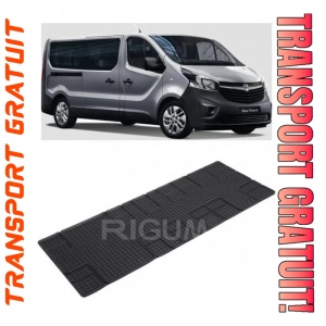 Opel Vivaro C, Van, fabricat din 03.2019 - Prezent, Rand 3, set covorase auto dedicate, din cauciuc 100% Premium