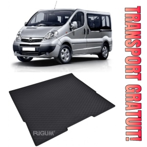 Opel Vivaro Tavita pentru portbagaj din cauciuc, compatibila Opel Vivaro B fabricatie 09.2014 - 02.2019, caroserie van, ampatament L2, 8-9 locuri
