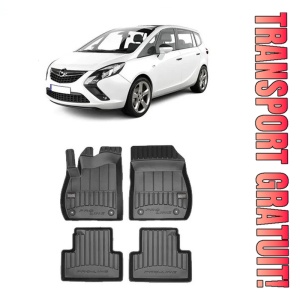 Opel Zafira C, Van, Din 01.2012 - 07.2019 , Set Covorase Auto Tip Tavita Premium 3D, din cauciuc