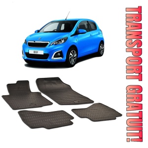 Peugeot 108 (2014-2021) Set 4 covorase auto cauciuc Urban Line