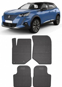 Peugeot 2008 II Din 01.2020 - Prezent, Suv , Set Covorase Auto Premium accesorii pentru autoturismul tau - masina v151870