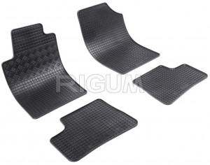 Peugeot 206, Hatchback, fabricat din 1998 - 2010, set covorase auto dedicate, din cauciuc 100% Premium accesorii pentru autoturismul tau - masina v158032