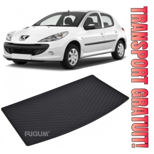 Peugeot 206 Tavita pentru portbagaj din cauciuc, compatibila Peugeot 206 fabricatie 1998 - 2010, caroserie hatchback