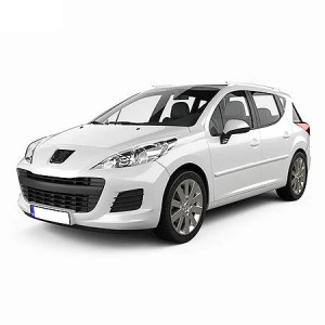 Peugeot 207 Combi din 2007 - 06.2013 *2, Tavita Pentru Portbagaj Lux Premium Dedicata, accesorii pentru autoturismul tau - masina v197134