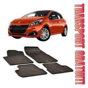 Peugeot 208 (2012-2018) Set 4 covorase auto cauciuc Urban Line