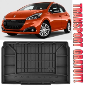 Peugeot 208 II Hatchback din 06.2019 - Prezent *1, Tavita Pentru Portbagaj Lux Premium Dedicata,