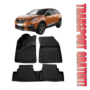 Peugeot 3008 (2016-2023) Set covorase auto cauciuc G.Modern Line 3D