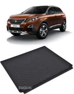 Peugeot 3008 Tavita pentru portbagaj din cauciuc, compatibila Peugeot 3008 II PHEV fabricatie 09.2019 - prezent, caroserie suv accesorii pentru autoturismul tau - masina v111513