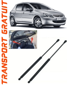 Peugeot 307 Set 2 amortizoare pentru portbagaj / haion Krosno compatibil cu Peugeot 307 Hatchback fabricat intre 2000-2009 accesorii pentru autoturismul tau - masina v90834