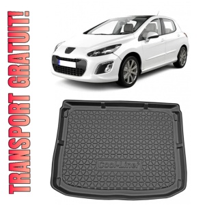 Peugeot 308 I Hatchback din 05.2007 - 07.2013 *1, Tavita Pentru Portbagaj Lux Premium Dedicata,