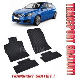Peugeot 308 III fabricat din 12.2021 - Prezent, Hatchback, set covorase auto dedicate, din cauciuc 100% Premium - Transport Gratuit