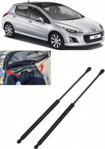 Peugeot 308 Set 2 amortizoare pentru portbagaj Krosno compatibil cu Peugeot 308 Hatchback fabricat intre 2007-2014 accesorii pentru autoturismul tau - masina v86050