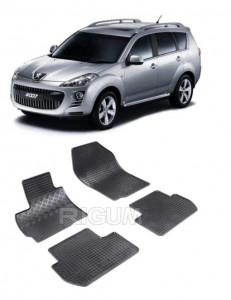 Peugeot 4007, Suv, fabricat din 03.2007 - 08.2012, set covorase auto dedicate, din cauciuc 100% Premium accesorii pentru autoturismul tau - masina v158007