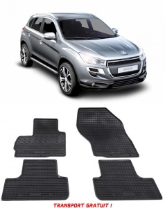 Peugeot 4008, Suv, fabricat din 05.2012 - 03.2017, set covorase auto dedicate, din cauciuc 100% Premium - Transport Gratuit accesorii pentru autoturismul tau - masina v38358