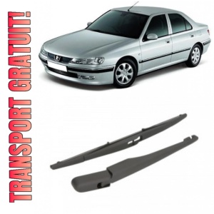 Peugeot 406 Brat stergator pentru luneta spate cu lamela 360 mm, compatibil cu Peugeot 406 fabricat intre 1996-2004, calitate extra