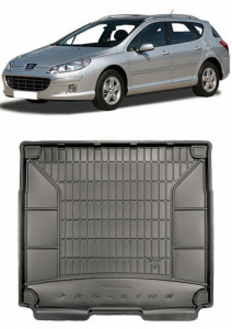 Peugeot 407 Combi din 2004 - 12.2010 *1, Tavita Pentru Portbagaj Lux Premium Dedicata, accesorii pentru autoturismul tau - masina v196717