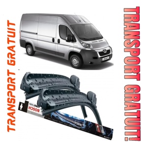 Peugeot Boxer Set 2 stergatoare parbriz Bosch Bosch Aerotwin compatibile cu Peugeot Boxer 2005-2009 (55 cm / 55 cm)
