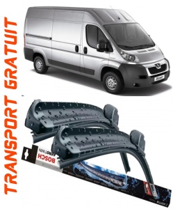 Peugeot Boxer Set 2 stergatoare parbriz Bosch Bosch Aerotwin compatibile cu Peugeot Boxer 2005-2009 (55 cm / 55 cm) accesorii pentru autoturismul tau - masina v128770