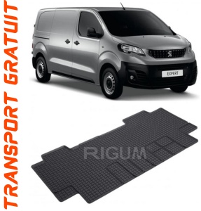 Peugeot E-Traveller, Van, fabricat din 01.2016 - Prezent, Rand 2, Masina Are 6 Locuri, set covorase auto dedicate, din cauciuc 100% Premium accesorii pentru autoturismul tau - masina v154301