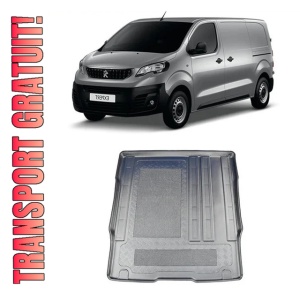 Peugeot Expert III Traveller Van din 01.2016 - Prezent, Tavita Pentru Portbagaj Lux Premium Dedicata, Ampatament Mediu L2 In Spatele Randului 2 Scaune Culisate In Spate *1
