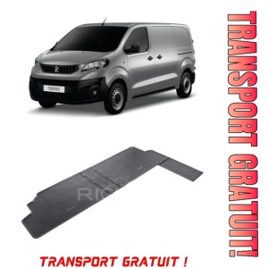 Peugeot Expert III Traveller, Van, fabricat din 01.2016 - Prezent, 2 Locuri, set covorase auto dedicate, din cauciuc 100% Premium - Transport Gratuit