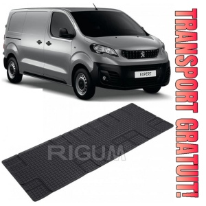 Peugeot Expert III Traveller, Van, fabricat din 01.2016 - Prezent, Rand 3, set covorase auto dedicate, din cauciuc 100% Premium