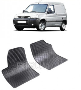 Peugeot Partner I, Van, fabricat din 1998 - 2007, 2 Locuri, set covorase auto dedicate, din cauciuc 100% Premium accesorii pentru autoturismul tau - masina v159071