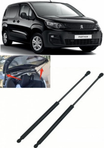Peugeot Partner Set 2 amortizoare pentru portbagaj / haion Krosno compatibil cu Peugeot Partner Van fabricat intre 2018 accesorii pentru autoturismul tau - masina v88324