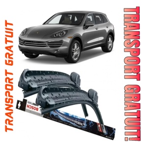 Porsche Cayenne Set 2 stergatoare parbriz Bosch Bosch Aerotwin compatibile cu Porsche Cayenne 2002-2007 (65 cm / 65 cm)
