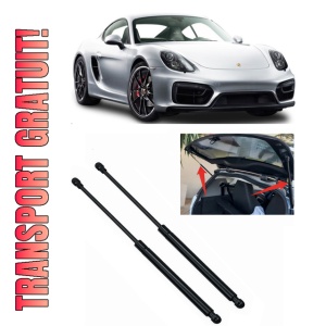 PORSCHE CAYMAN (981) - Set 2 amortizoare pentru portbagaj / haion compatibil cu PORSCHE CAYMAN (981) fabricat 2013 – 2016