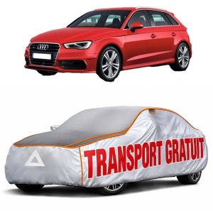 Prelata Antigrindina pentru auto Audi A3 (Typ 8V) Sportback 2013-2020 - husa protectie antigrindina si intemperii meteo severe - anti-grindina vijelii furtuni pentru auto