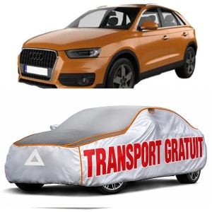 Prelata Antigrindina pentru auto Audi Q3 (8U) (2011-2019) - husa protectie antigrindina si intemperii meteo severe - anti-grindina vijelii furtuni pentru auto